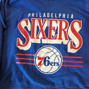 Philadelphia 76ers Sixers Cropped Hoodie
